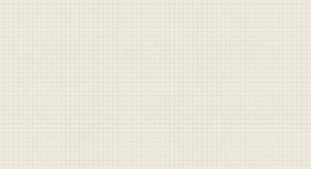 Fototapeta premium Cream checkered paper background isolated PNG with Transparent Background