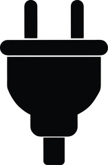 Electric Plug Vector Illustration Power Plug Wall Plug AC Power Plug Outlet Connector Electricity Supply Power Supply Electronics