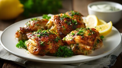 Fototapeta premium chicken thighs