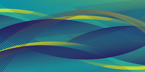 vector Abstract background light green modern corporate concept with light design yellow art