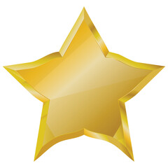 Vector gold star, star gold, star, golden star