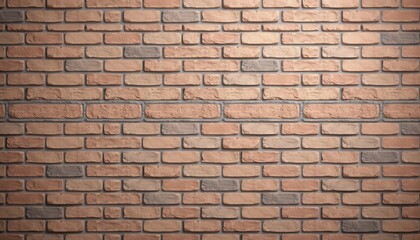 Obraz premium Textured Brick Wall Background for Interior Design and Construction Projects, Warm Color Tones and Solid Structure