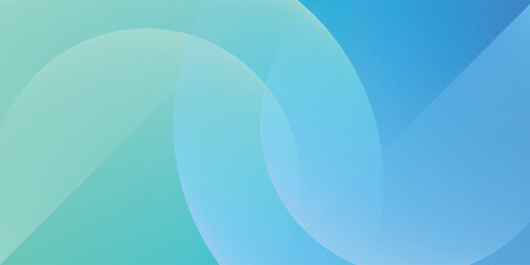 Modern abstract bright blue green gradient illustration background with simple pattern. Cool design.