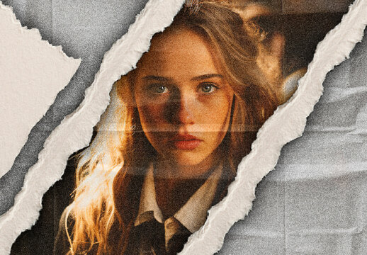 Torn Paper Photo Effect