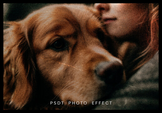 Brown And Black Vintage Retro Film Photo Effect