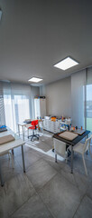 Well-equipped physiotherapy center with medical beds and advanced rehabilitation devices