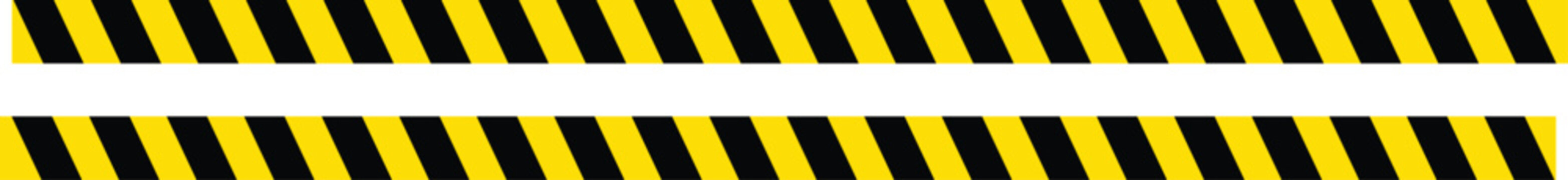 Warning tape boundary safety construction line hazard zone caution striped pattern vector