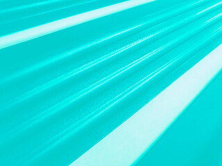 Follow aqua blue tracks & lines moving diagonally with ridges & texture indicating movement, speed & future.. Abstract clean forward lines indicate upward advance.