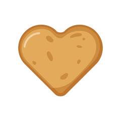 Love pizza Icon on White Background Vector Art Illustration on white background.