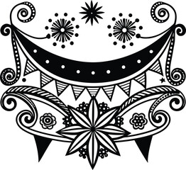 Abstract light streaks energy glow motion blur futuristic digital art isolated on transparent background