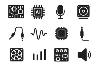 Icon output board signal ai transfer audio vector embedded system jack cooling