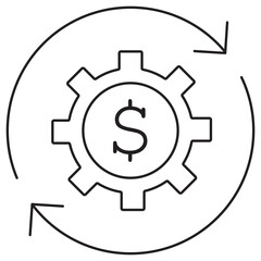 Performance Effectiveness, Operational Efficiency, Productivity Improvement, Strategic Impact, Result Optimization, vector