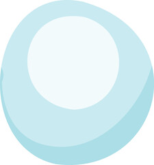 White snowy cape on white background, snowdrifts, Winter element, border frame snow decoration. cartoon flat decoration with snowflakes, icicles isolated illustration