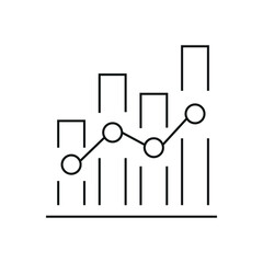 analitic icon. A set of analytics and data icons featuring charts, graphs, reports, dashboards, and metrics. Perfect for projects related to business analytics, statistics, data visualization. icons. 