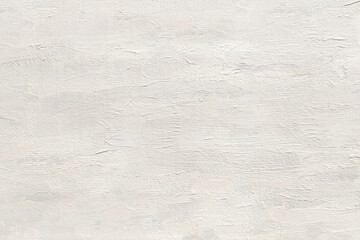 White pastel strokes of oil paint on canvas, background.