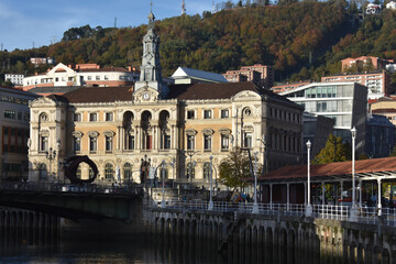 la mairie de Bilbao, Espagne