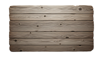 A close up of a weathered wooden plank surface showing knots and grain patterns in a horizontal layout
