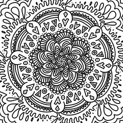 Minimalist geometric abstract pattern illustration	
