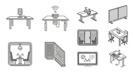 collaborative workspace design modular office furniture layout for teamwork enhancing productivity  employee wellbeing in modern workplace setups