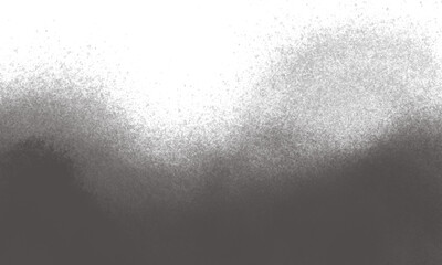 Soft Gradient Monochrome Grunge Texture Overlay or Foggy Background