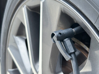 アメリカ式車用空気入れのクリップチャック