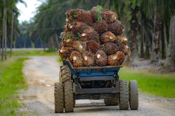 Owoce palmy kokosowej © Jacek