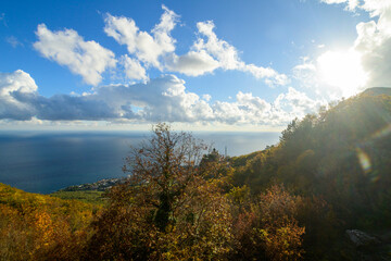 lake in the mountains