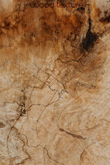 Vector wood texture. A realistic wooden surface with a natural grain pattern, plank lines, and warm brown tones