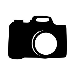 Simple Camera Icon, Represents Photography, Capture, Memories, and Visual Communication