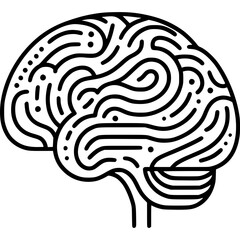 Brain Vector Icon