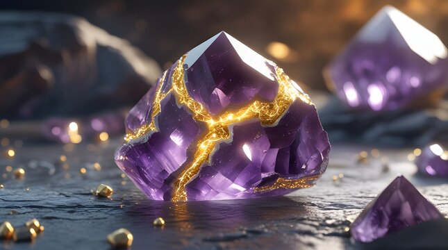 Amethyst Crystal Microcircuit - Technology