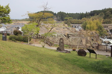 鹿児島県伊佐市の曽木の滝
