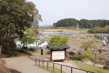 鹿児島県伊佐市の曽木の滝