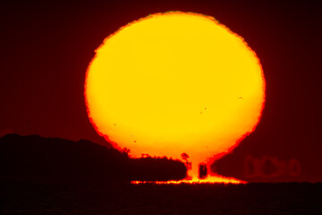 本山岬の日の出20251017-9