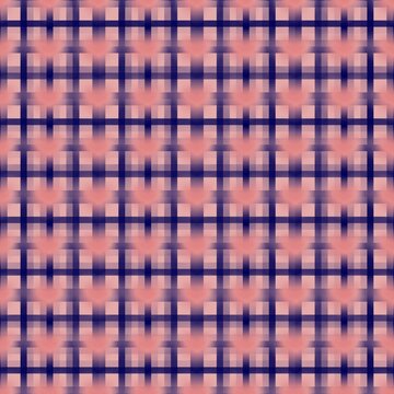 Star Grid Blue Pattern with Modern Minimal Symmetry Seamless Background