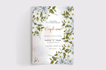 Save the date wedding invitation templates