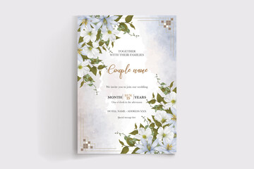 Save the date wedding invitation templates