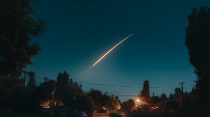 thrust. Rocket launching at night, with a dramatic plume against a starry backdrop. product launch decks, UI/UX mockups, designed for data visualization dashboards and holographic UIs.