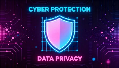 Cyber ​​security and data protection, internet network security, protect business and financial transaction data from cyber attack, user private data security encryption	