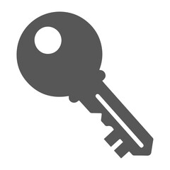 Key, key icon isolated on white, security, access, password, protection, unlock, safety, lock key, digital security, privacy, authentication, secure system, access control, solution, access concept