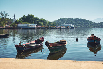 Obraz premium Praia Grossa, Ilha de Paquetá, Rio de Janeiro