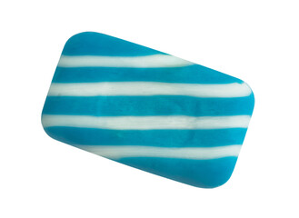 New Soap Bar, blue and white stripped