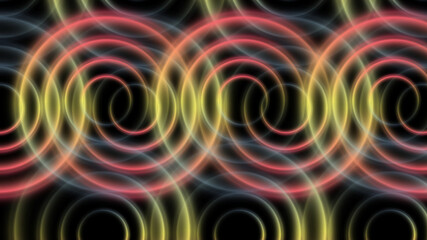abstract background with glowing lines