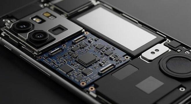 components in the cellphone