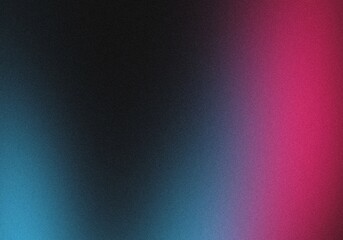 Abstract pixelated background with vibrant blue and pink gradient colors.