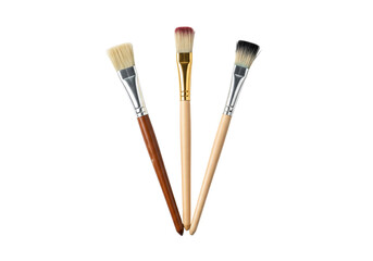 Naklejka premium Set of Three Paint Brushes