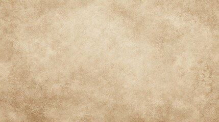 Obraz premium A textured, light beige background resembling aged or antique parchment paper. Subtle variations in tone create a mottled, slightly distressed effect, suggesting time and wear
