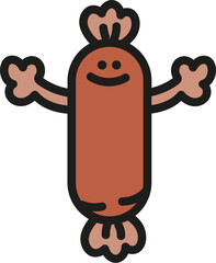 소세지 일러스트