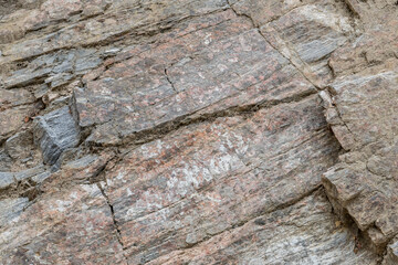 Crystalline Basemet Rocks. Leucocratic Granitic Rocks. Angeles Crest Highway, Los Angeles County, , California. San Gabriel Mountains. Angeles National Forest.