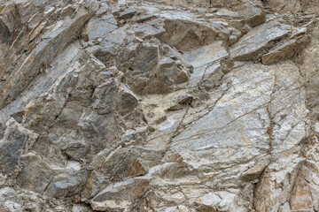 Crystalline Basemet Rocks. Leucocratic Granitic Rocks. Angeles Crest Highway, Los Angeles County, , California. San Gabriel Mountains. Angeles National Forest.